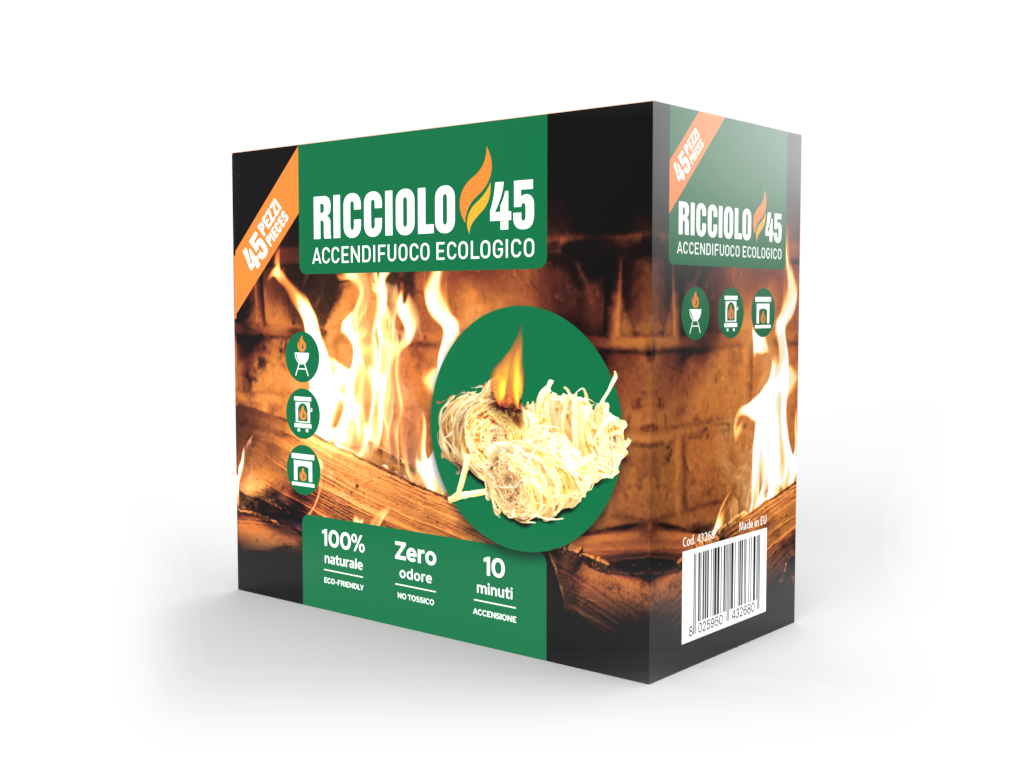 Accendifuoco Fochista VERDE FUOCO Riccioli