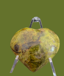 Cuore Opale Verde Madagascar - immagine 11