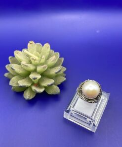 Anello Con Perla In Argento ms.15