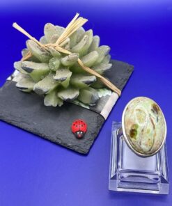 Anello Argento 925 In Riolite ms.19