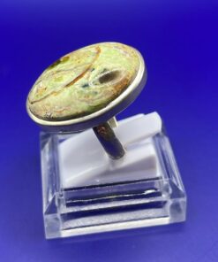 Anello Argento 925 In Riolite ms.19 - immagine 4