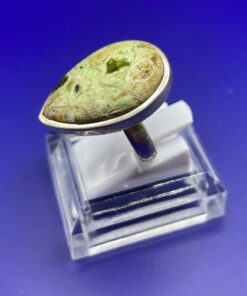 Anello Argento 925 In Riolite ms.18 - immagine 3