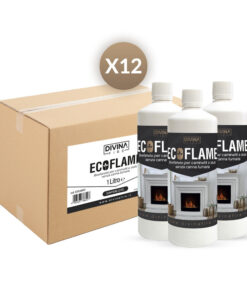 x12 lt Bioetanolo combustibile ecologico naturale per camini biocamini