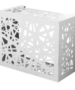 Copricondizionatore copertura per climatizzatore ARTIST M Bianco in alluminio L86 x P44 x H68 cm