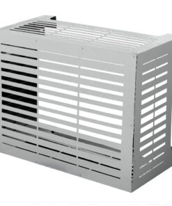 Copricondizionatore copertura per climatizzatore LINEAR M Bianco in alluminio L86 x P44 x H68 cm