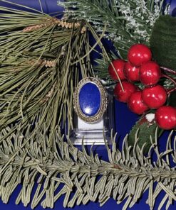 Anello in Argento con Lapis Unisex Mis. 17 - immagine 3