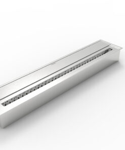 Alternative view of Bruciatore per camino a bioetanolo biocamino in acciaio inox 7 lt 91,5X18,7XH9,5 cm