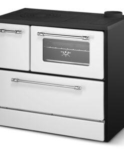 Cucina A Legna Stufa 9 Kw Bianca Beatrice L87xP51xH79 Ecodesign