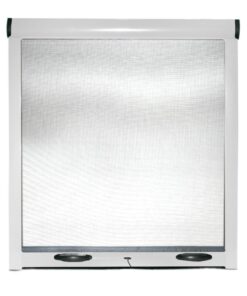 Zanzariera a rullo in kit riducibile universale per finestra verticale EASY-UP Bianca 60x150