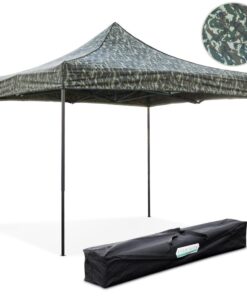 Alternative view of Gazebo richiudibile pieghevole MARKET 3 X 3 Mimetico ricoperto in PVC impermeabile