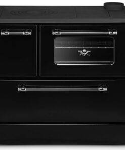 Alternative view of Cucina A Legna Stufa 9 Kw Nera Beatrice L87xP51xH79 Ecodesign