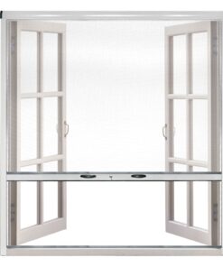 Alternative view of Zanzariera a rullo in kit riducibile universale per finestra verticale EASY-UP Bianca 60x150