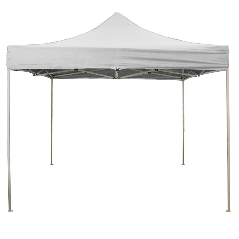 Telo laterale 3x2mt bianco impermeabile ricambio per gazebo richiudibile MARKET - immagine 2