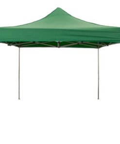 Alternative view of Telo laterale 3x2mt verde impermeabile con finestra per gazebo richiudibile MARKET