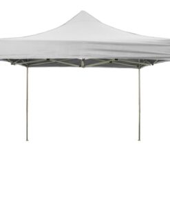Alternative view of Gazebo richiudibile pieghevole MARKET 3 X 4,5 Bianco ricoperto in PVC impermeabile