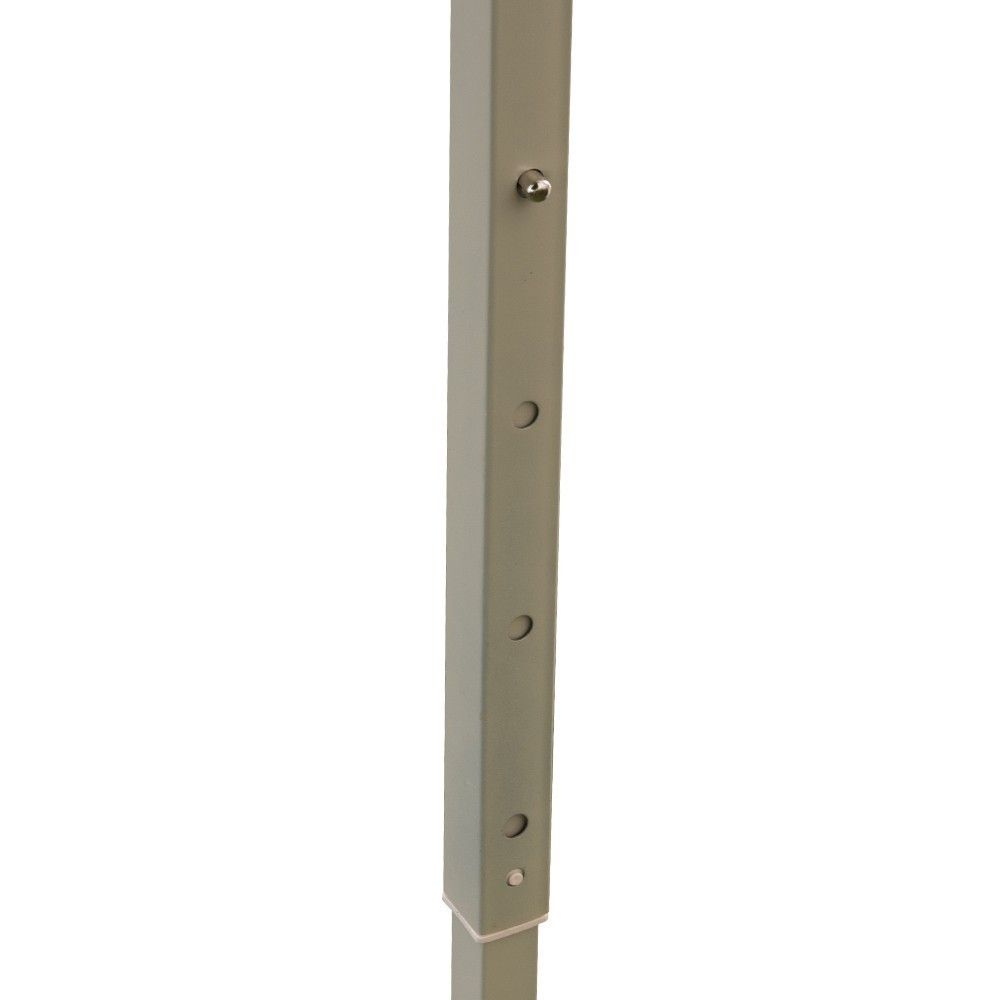 Gazebo richiudibile pieghevole MARKET 3 X 6 Bianco ricoperto in PVC impermeabile - immagine 5