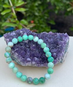 Bracciale in Crisoprasio
