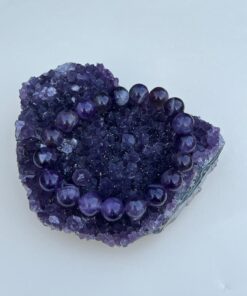 Bracciale in Ametista mm 10 - immagine 4