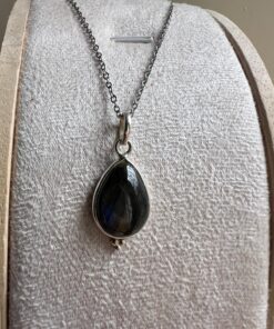 Ciondolo Labradorite  Argento 925