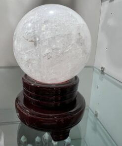 Sfera in Calcite Ottica – Diametro cm 8.2