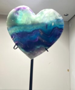 Cuore in Flourite