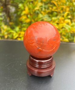 Sfera in Diaspro rosso Diam.6.6 Gr 448