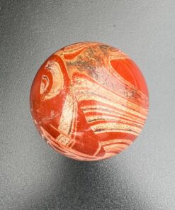 Sfera in Diaspro rosso Diam.6.4 Gr 486 - immagine 3
