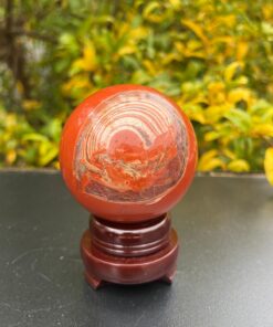 Sfera in Diaspro rosso Diam.7.4 Gr 690