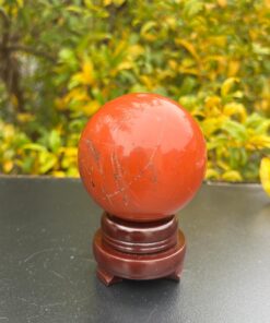 Sfera in Diaspro rosso Diam.7.4 Gr 690 - immagine 4