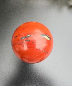 Sfera in Diaspro rosso Diam.6.4 Gr 443 - immagine 3
