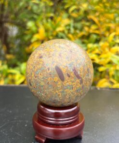 Alternative view of Sfera in Diaspro Ajooba peso gr 613 dm 7,10