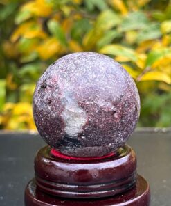 Sfera granato gr 193 dm 4,6 - immagine 3