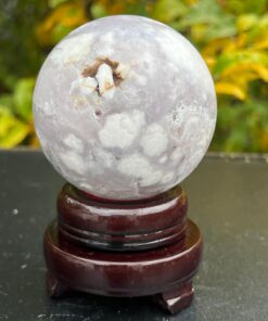 Sfera Agata Sakura gr 386 dm 6,3