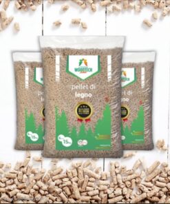 Pellet WoodTech An Plus A1  Pedana composta Da 84 sacchi