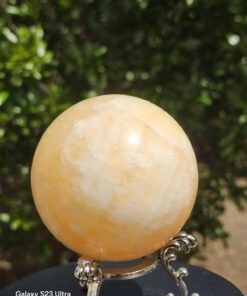 Sfera Calcite Miele dm 7,9 gr 680 - immagine 3