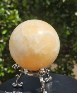 Sfera Calcite Miele dm 7,9 gr 680