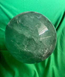 Sfera Fluorite dm 8,8 peso gr 1145 - immagine 3
