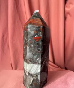 Torre diaspro sangue di drago gr 477 - immagine 3