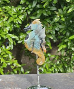 Cavalluccio Marino in Calcite Caraibica - immagine 3