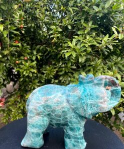 Elefante in apatite gr 348 - immagine 4