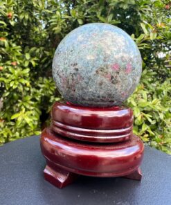 Sfera Cianite e Rubino dm 5,1 gr 240 - immagine 3