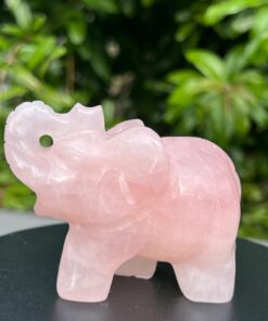Elefante Quarzo Rosa