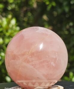 Sfera in Quarzo Rosa dm 5,7 gr 631
