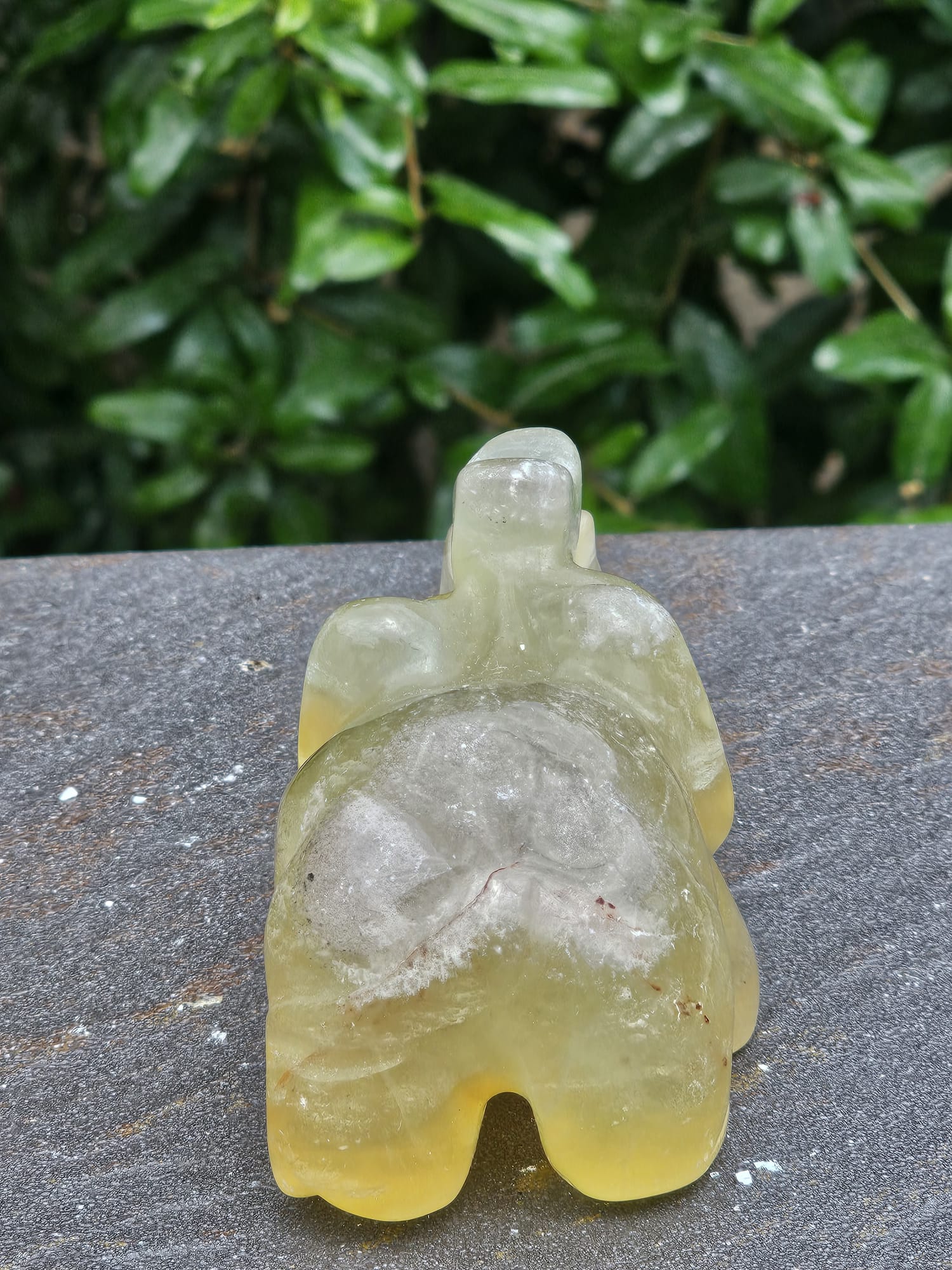 Elefante Fluorite Gialla gr 457 - immagine 3