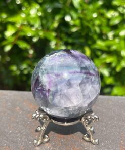 Sfera in Fluorite gr 255 dm 5,3