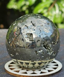Sfera in Pirite gr 232 dm 4,7