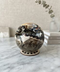 Sfera in Agata Vulcano gr 249 dm 6 - immagine 3