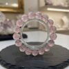 Bracciale Quarzo Rosa Sfere dm 15