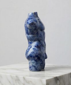 Busto Uomo Avventurina Blu - immagine 2