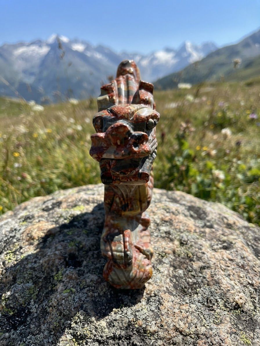 Drago Diaspro Brecciato o Nongken/Longken Jade - immagine 5